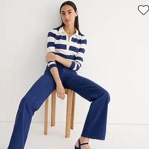 Jcrew High Rise Garment Flare Jean